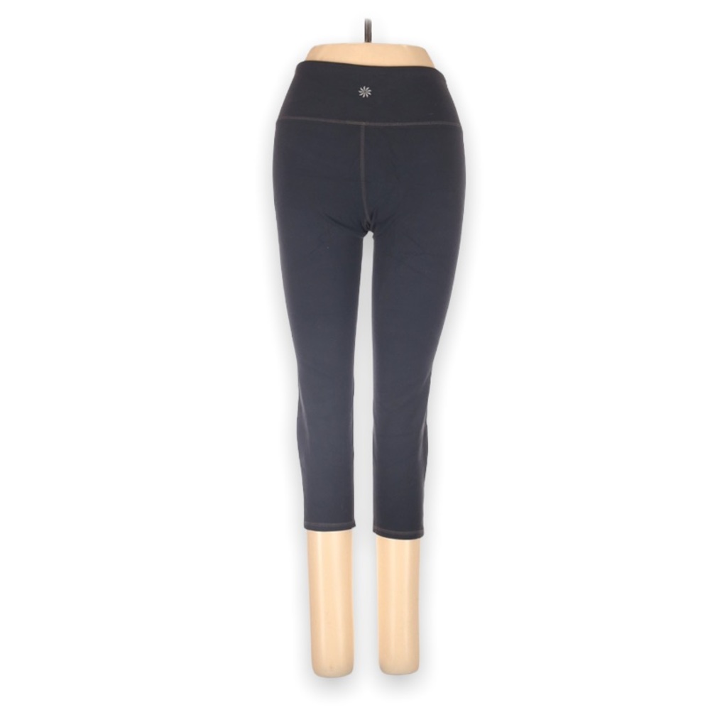 Athleta Womans Kick Booty Capri Activewear Legging Low Rise Pants Dark Grey XS - Picture 5 of 12